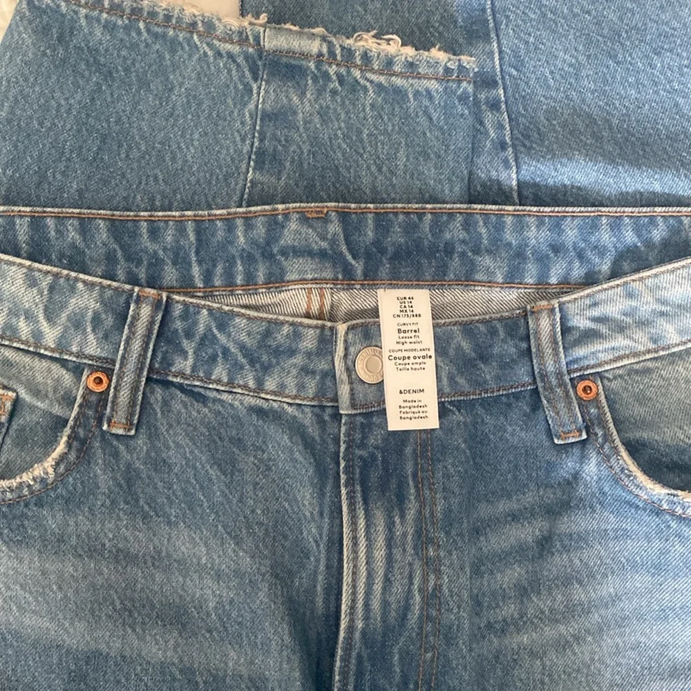 &DENIM Curvy Fit Barrel NWOT 💯 Cotton - Picture 6 of 7